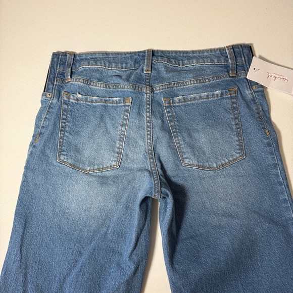 ISABEL MATERNITY JEANS WOMENS SIZE 6 UNDER BELLY STRETCH STRAIGHT LEG 90S Y2K - Picture 13 of 15